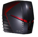 Black and red stylish computer case